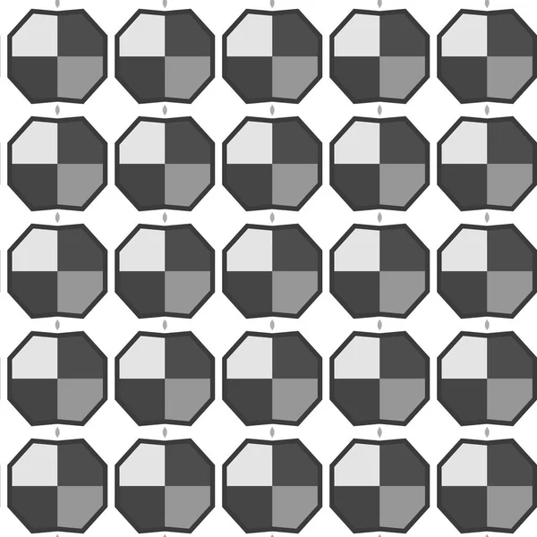 Modern Geometrik Vektör Tasarımı Kusursuz Desen Çizimi — Stok Vektör