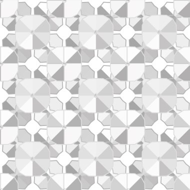 Kusursuz geometrik süslemeli vektör deseni