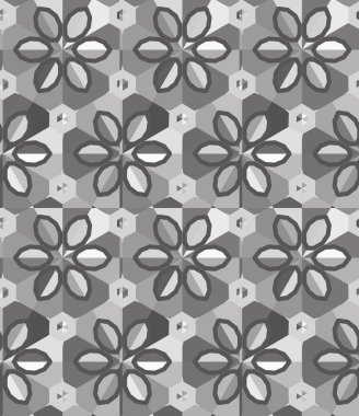 Kusursuz geometrik süslemeli vektör deseni