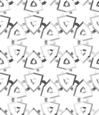 Modern geometrik vektör tasarımı, kusursuz desen çizimi