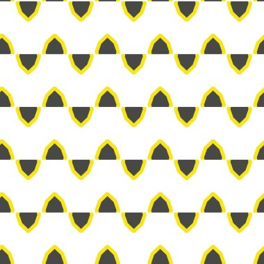 Modern geometrik vektör tasarımı, kusursuz desen çizimi