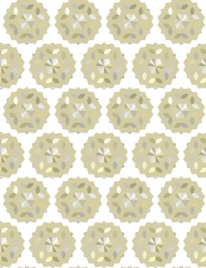 Soyut geometrik şablonun vektör çizimi