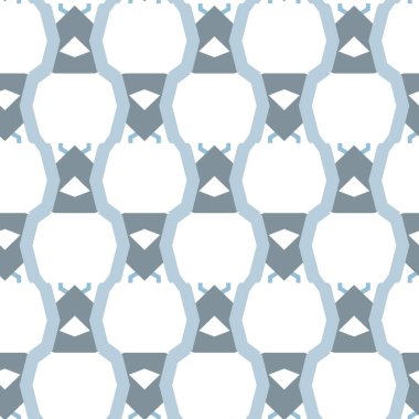 Modern geometrik vektör tasarımı, kusursuz desen çizimi