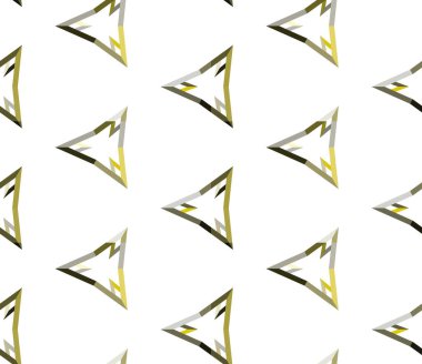 Modern geometrik vektör tasarımı, kusursuz desen çizimi