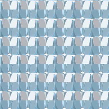 Modern geometrik vektör tasarımı, kusursuz desen çizimi