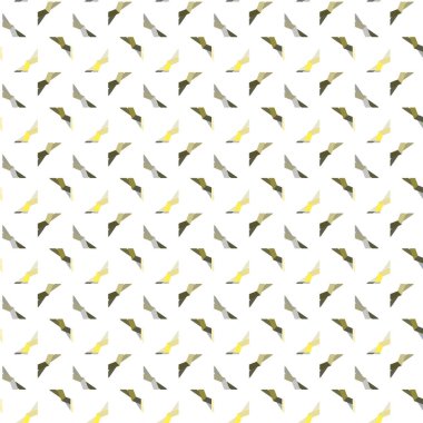 geometrik süsleme biçiminde kusursuz vektör deseni