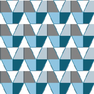 Soyut geometrik şablonun vektör çizimi