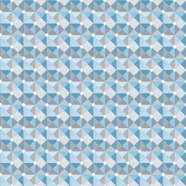 Modern geometrik vektör tasarımı, kusursuz desen çizimi