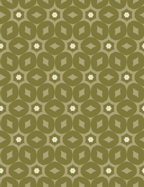 Modern geometrik vektör tasarımı, kusursuz desen çizimi