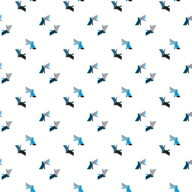 Soyut geometrik şablonun vektör çizimi