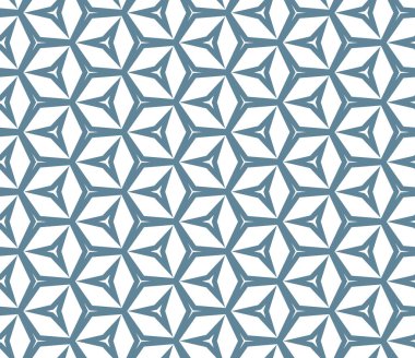geometrik süsleme biçiminde kusursuz vektör deseni