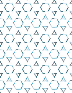 Soyut geometrik şablonun vektör çizimi