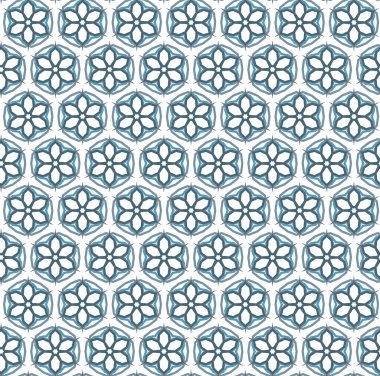 Soyut geometrik şablonun vektör çizimi