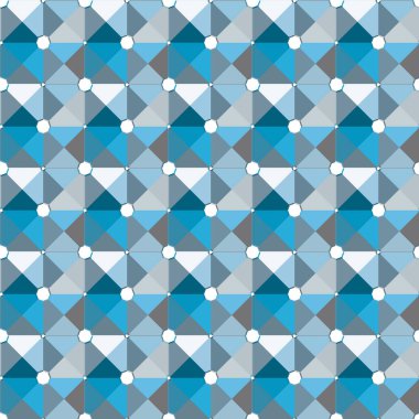 Soyut geometrik şablonun vektör çizimi