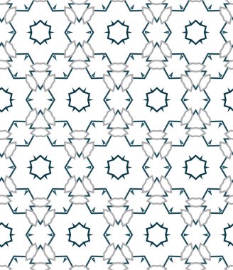 Soyut geometrik şablonun vektör çizimi