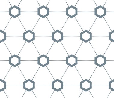Modern geometrik vektör tasarımı, kusursuz desen çizimi