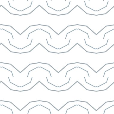 geometrik süsleme biçiminde kusursuz vektör deseni