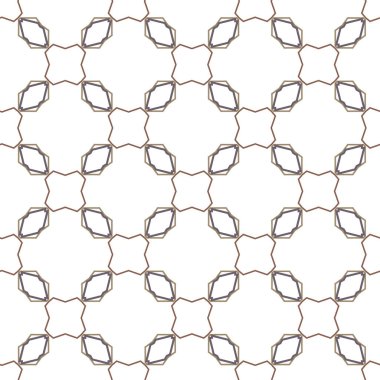 Modern geometrik vektör tasarımı, kusursuz desen çizimi