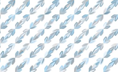 Modern geometrik vektör tasarımı, kusursuz desen çizimi