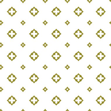 geometrik süsleme biçiminde kusursuz vektör deseni
