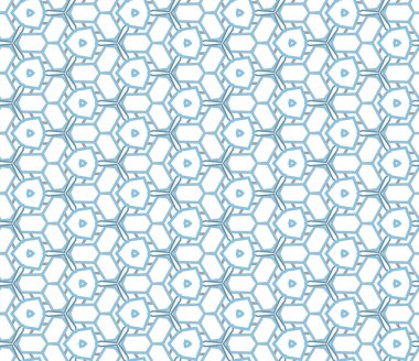 Soyut geometrik şablonun vektör çizimi