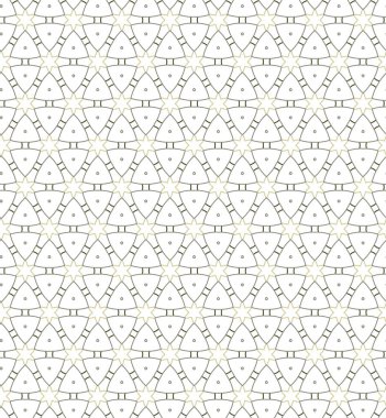 Modern geometrik vektör tasarımı, kusursuz desen çizimi