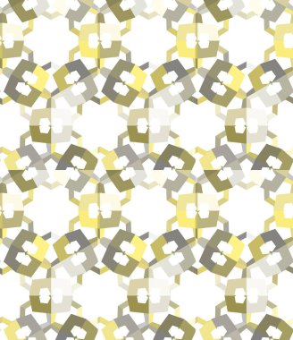 Modern geometrik vektör tasarımı, kusursuz desen çizimi