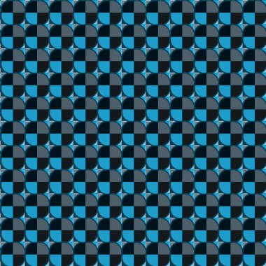 Modern geometrik vektör tasarımı, kusursuz desen çizimi