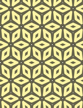 Soyut geometrik şablonun vektör çizimi