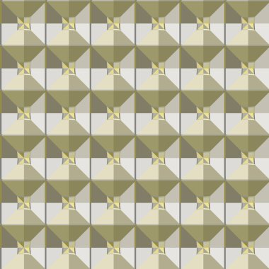 geometrik süsleme biçiminde kusursuz vektör deseni