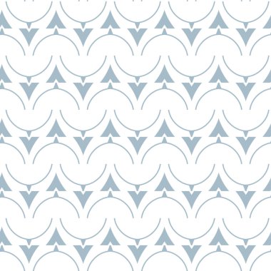 geometrik süsleme biçiminde kusursuz vektör deseni