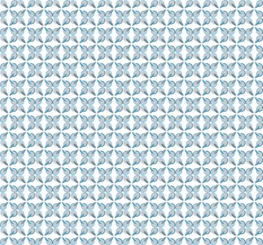 geometrik süsleme biçiminde kusursuz vektör deseni