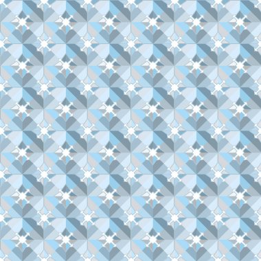 Soyut geometrik şablonun vektör çizimi