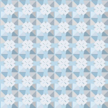 Soyut geometrik şablonun vektör çizimi