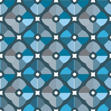 Soyut geometrik şablonun vektör çizimi