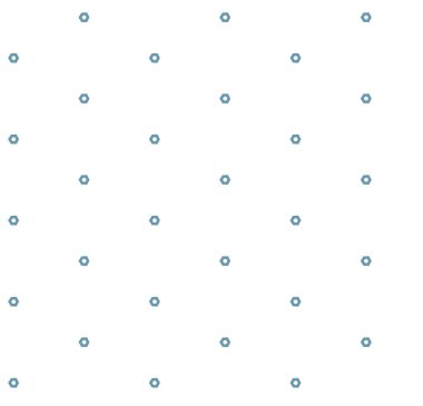 geometrik süsleme biçiminde kusursuz vektör deseni