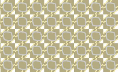 Modern geometrik vektör tasarımı, kusursuz desen çizimi