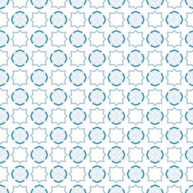 Modern geometrik vektör tasarımı, kusursuz desen çizimi