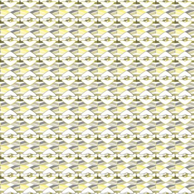 Modern geometrik vektör tasarımı, kusursuz desen çizimi