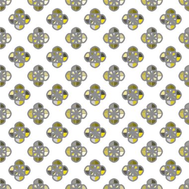 Soyut geometrik şablonun vektör çizimi