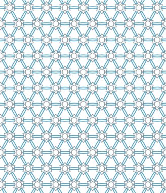 Soyut geometrik şablonun vektör çizimi