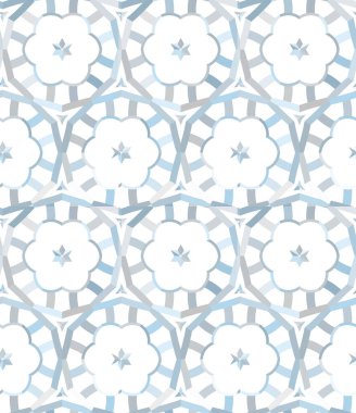 Soyut geometrik şablonun vektör çizimi