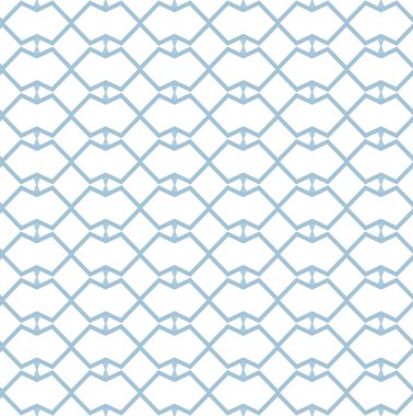 geometrik süsleme biçiminde kusursuz vektör deseni