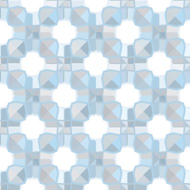 Soyut geometrik şablonun vektör çizimi