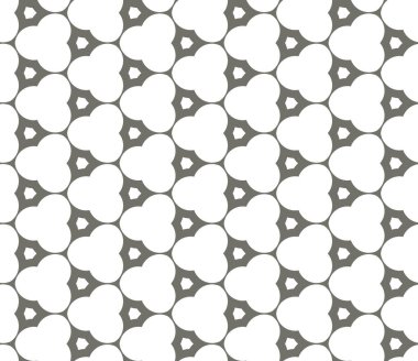 geometrik süsleme biçiminde kusursuz vektör deseni