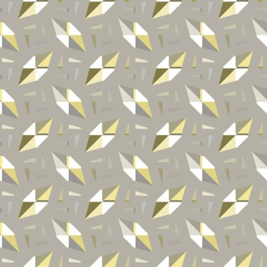 geometrik süsleme biçiminde kusursuz vektör deseni