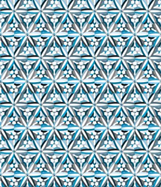 Soyut geometrik şablonun vektör çizimi