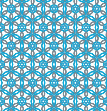 geometrik süsleme biçiminde kusursuz vektör deseni