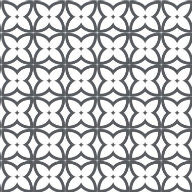 Modern geometrik vektör tasarımı, kusursuz desen çizimi