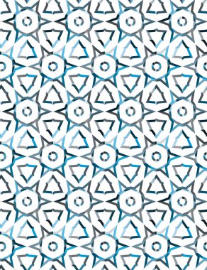 Modern geometrik vektör tasarımı, kusursuz desen çizimi